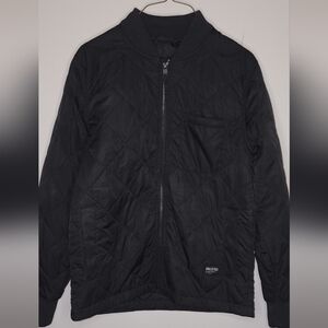 Hollister Men's Black Puffer Jacket